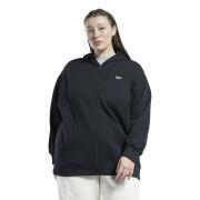 Dames oversized zip-up hoodie Reebok Classics GT