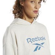 Dames fleece sweater met capuchon Reebok Archive Classics Big Logo