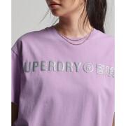 Dames-T-shirt Superdry Core Linear