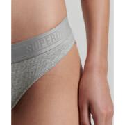 Geribd ondergoed van biologisch katoen voor dames Superdry