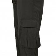 Damesbroek Urban Classics high waist crinkle nylon cargo (Groot getailleerd )
