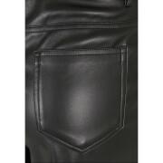 Damesbroek Urban Classics faux leather wide leg (GT)