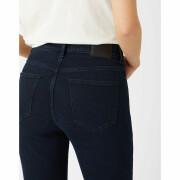 Dames skinny jeans Wrangler in Before Dark